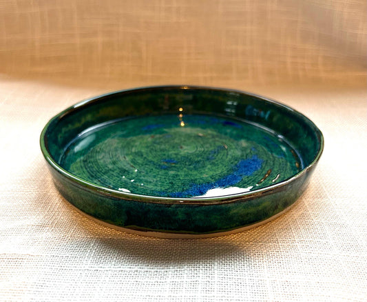 Hand thrown plate
