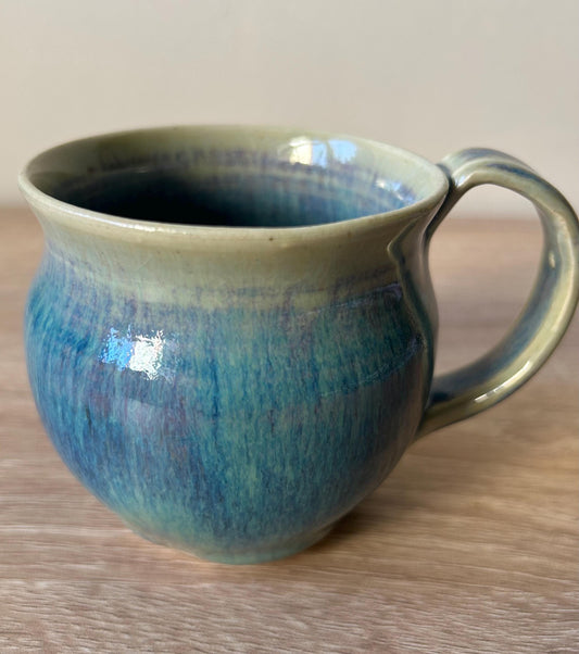 Hand thrown mug