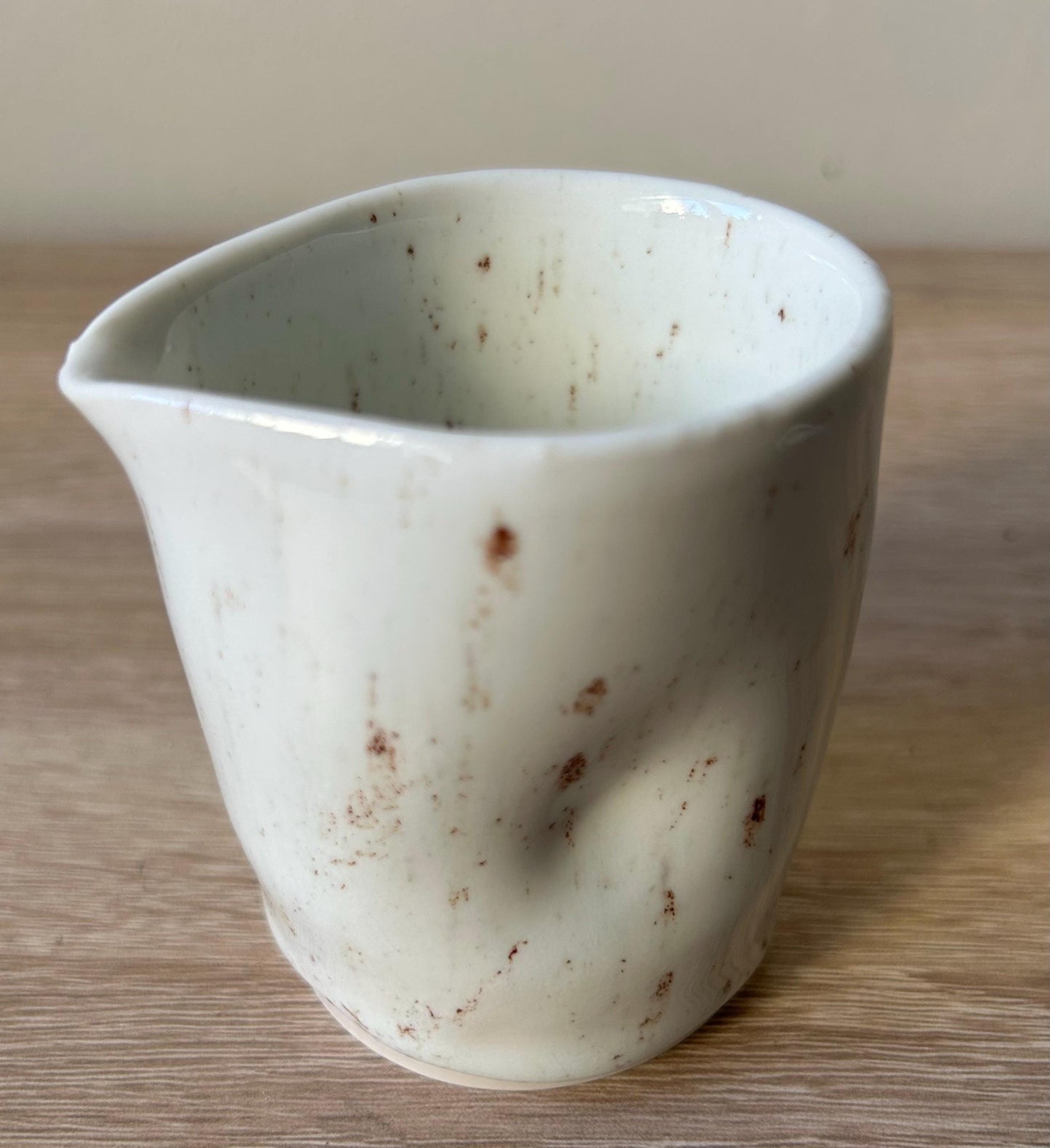 Hand thrown tiny jug