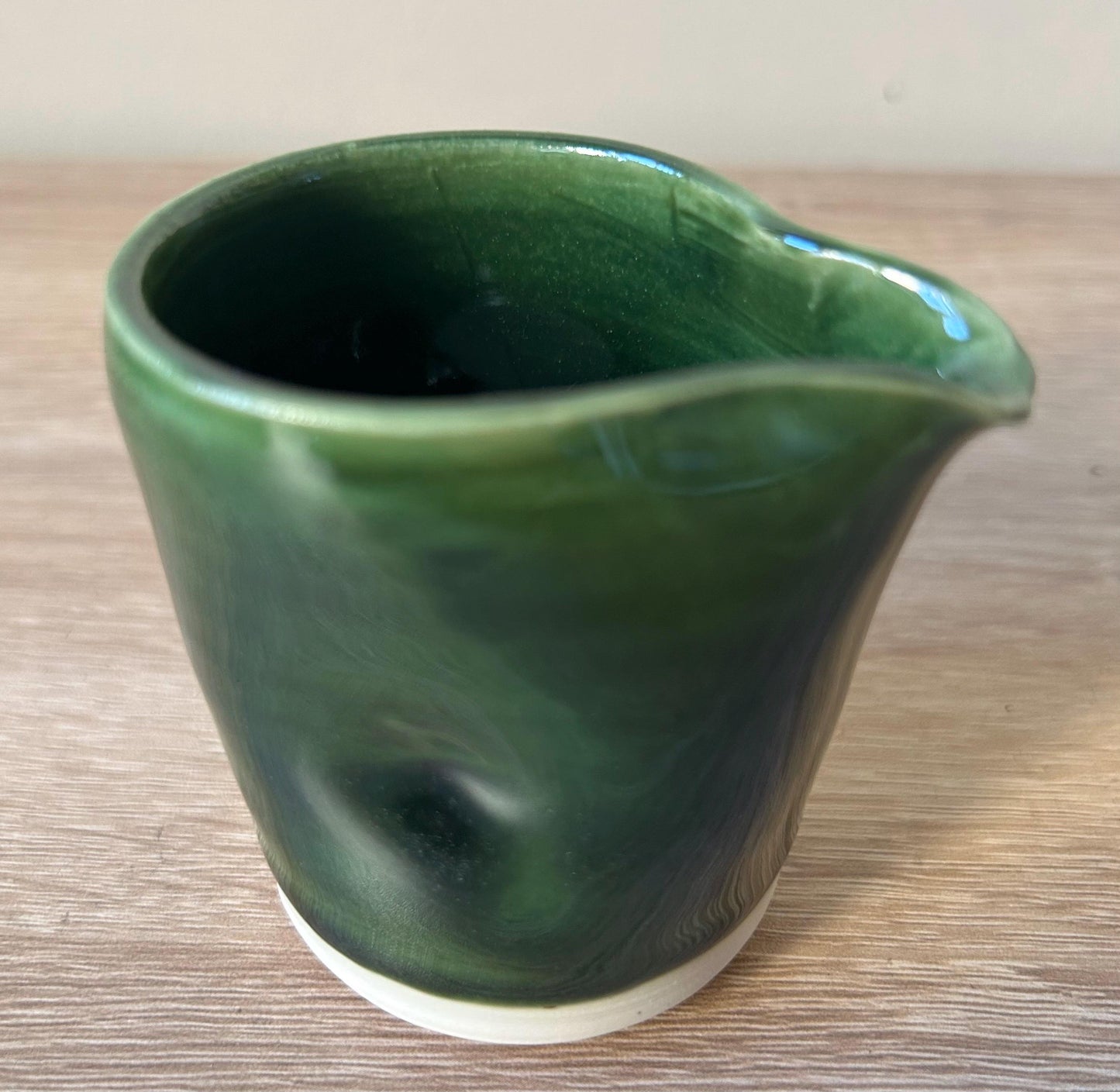 Hand thrown tiny jug