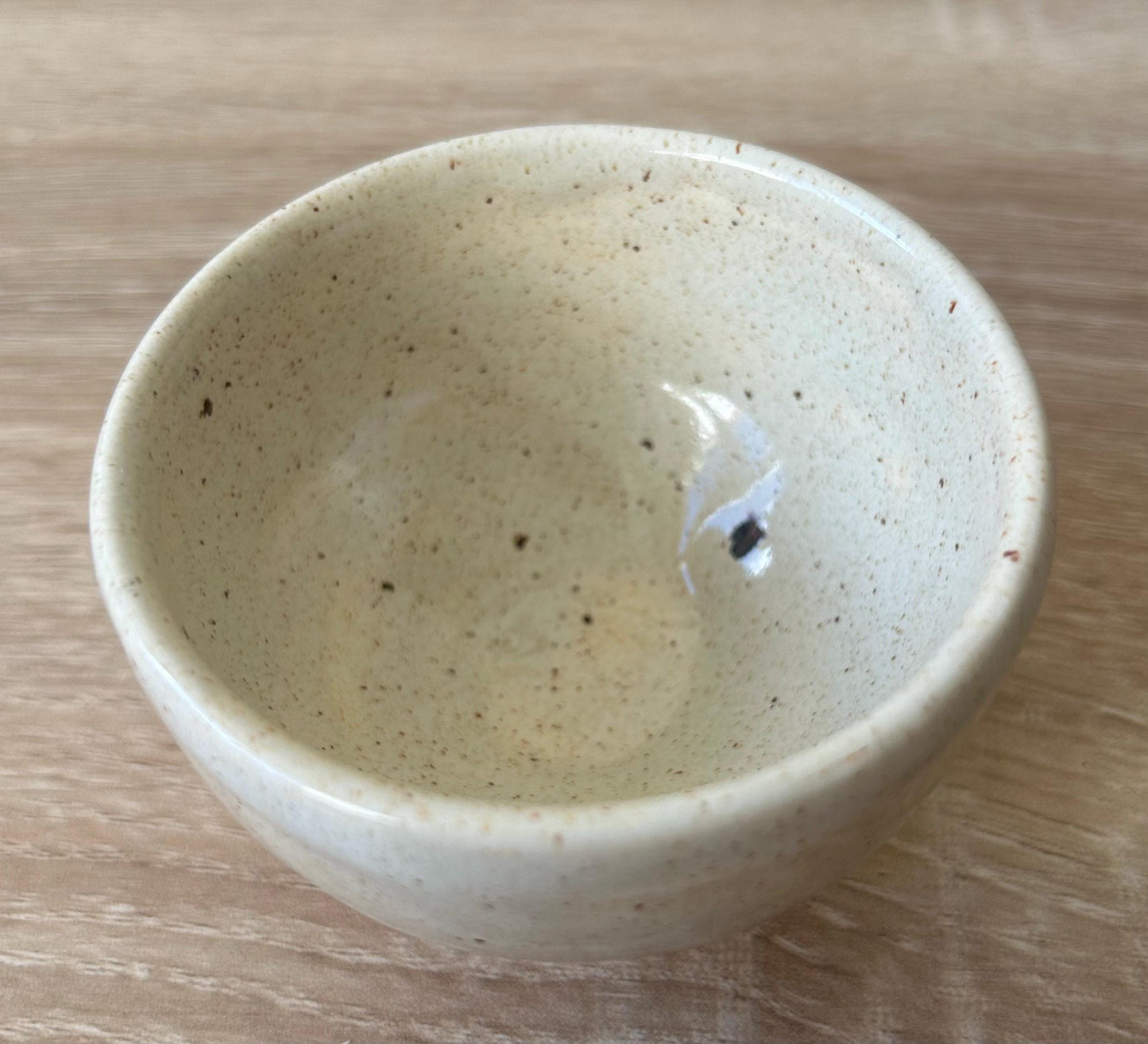 Hand thrown small trinket dish or bowl